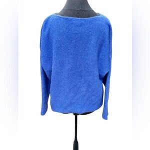 Eileen Fisher blue cashmere sweater XL